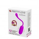 ПЕРЕЗАРЯЖАЕМОЕ ВИБРОЯЙЦО PRETTY LOVE JULIUS,