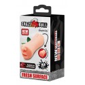 Мастурбатор 2 в 1 CRAZY BULL - Gemini Realistic Oral Sex Sensations