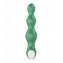 Анальний стимулятор-намистини з двома моторами Satisfyer Lolli-Plug 2 Green