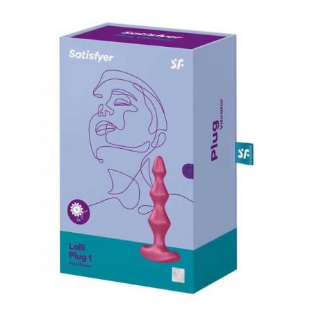 Анальный вибростимулятор Satisfyer Lolli Plug 1 Berry