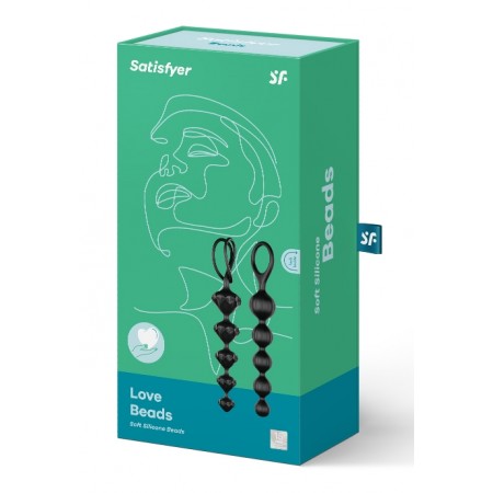 Набор анальных игрушек Satisfyer Love Beads, 2 шт