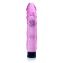 Вибратор Boss Series - Juicy Jelly Multispeed Pink, длина 22 см, диаметр 4 см