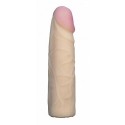 Насадка для страпона телесная EGZO Ciberskin, 18*4,2 см