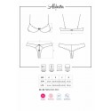 Открытый комплект Obsessive Alabastra S/M