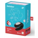Вібромасажер для пар Double Joy Partner Vibrator Black