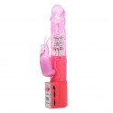 Вибратор с cтимулятором клитора Cute baby vibrator