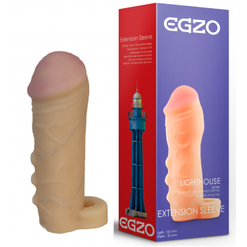 Купить - Подовжуюча насадка - EGZO Ciberskin, 15 см х 3 см