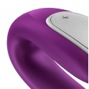 Вибромассажер для пар Satisfyer Double Fun Violet