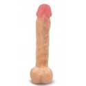 Силиконовый фаллоимитатор на присоске Brazzers, 19*4,5 см
