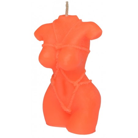 Свічка LOVE FLAME - Shibari II Orange Fluor