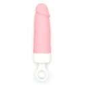 Вибратор CuteVibe Teddy Brown (Pink Dildo), реалистичный вибратор под видом мороженого