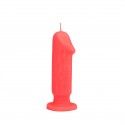 Свеча LOVE FLAME - Dildo S Red Fluor