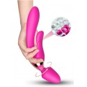 Вибромассажер Boss Series - Magic Wand USB Pink, 9 функций вибрации