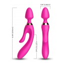 Вибромассажер Boss Series - Magic Wand USB Pink, 9 функций вибрации