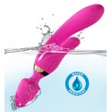 Вибромассажер Boss Series - Magic Wand USB Pink, 9 функций вибрации