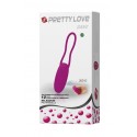 Віброяйце з дистанційним управлінням PrettyLove-DAVE 12 функцій USB