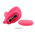 Вибробабочка с стимулятором клитора PRETTY LOVE - fancy clamshell