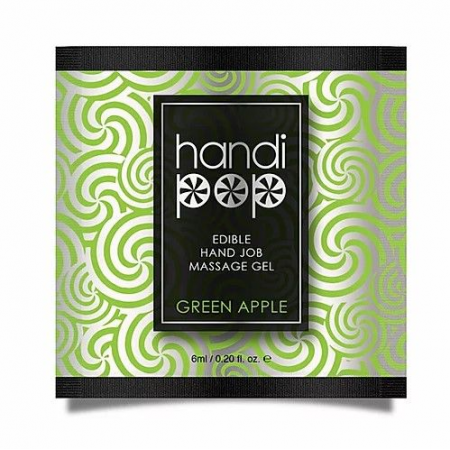 Пробник Sensuva - Handipop Green Apple, 6 мл