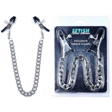 Затискачі для сосків Fetish Boss Series - №9 Exclusive Nipple Clamps