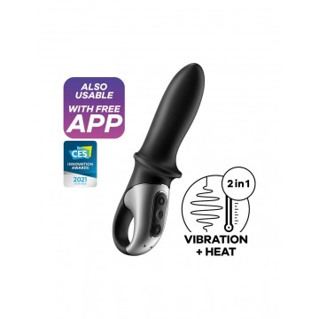 Купить - Анальный смарт вибратор с подогревом Satisfyer Hot Passion