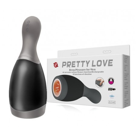 Мастурбатор с вибрацией Pretty Love - Deep Pleasure for Men