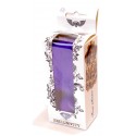 Анальная пробка с хвостом Boss Series - Silicon PLUG Bunny Tail Purple, размер S