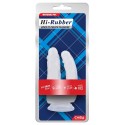 Анально-вагинальный фаллоимитатор на присоске CHISA Hi Rubber - 6.3 Inch Dildo Clear