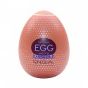 Мастурбатор-яйцо Tenga Egg Misty II, плотный TPE, пробник лубриканта 5 мл