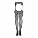 Чулки с поясом Obsessive S314, S/M/L.