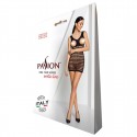 Бодістокінг-сукня з відкритими грудями Passion BS092 black