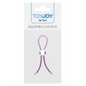 Петля для пеніса Toy Joy - Adjustable Love Ring PURPLE