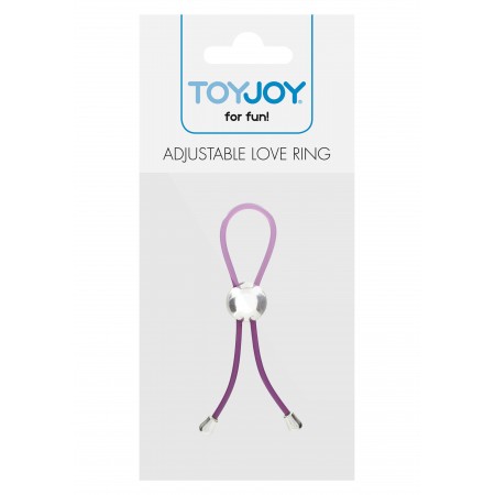 Петля для пеніса Toy Joy - Adjustable Love Ring PURPLE
