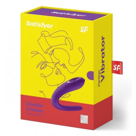Вібромасажер для пар Satisfyer Double Classic