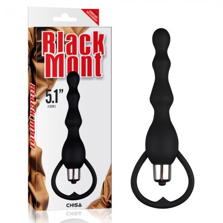 Анальная цепочка Chica Black Mont - Tail Power Beads