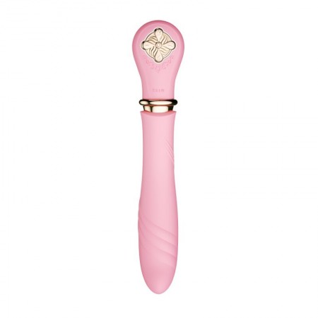 Пульсатор с подогревом Zalo Sweet Magic - Desire Fairy Pink, турбо режим