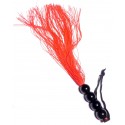 Силіконовий флогер ( длина 37 см ) Fetish Boss Series - Silicone Whip Red 14
