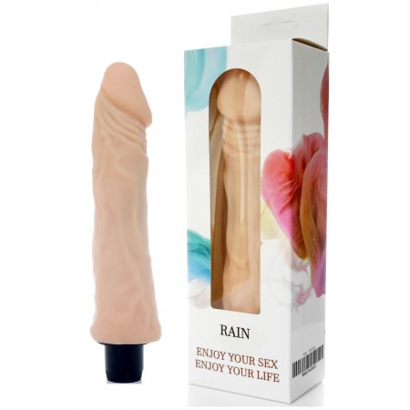 Вібратор BOSS Cyberskin - RAIN, довжина 23,5 см, діаметр 5 см
