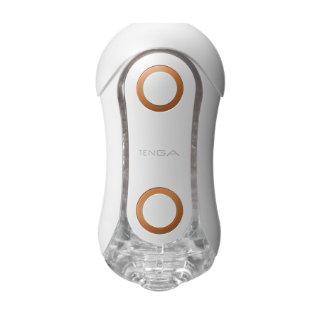 Мастурбатор Tenga Flip Orb — Orange Crash, з можливістю зміни тиску та стимулювальними кульками всер