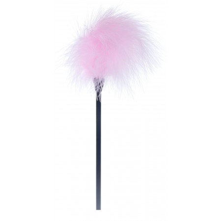 Тиклер ( щекоталка ) с пухом Boss Series Fetish - Feather Tickler Pink