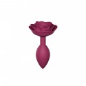 Силиконовая анальная пробка Love To Love OPEN ROSES M SIZE - PLUM STAR