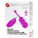 Виброяйцо с дистанционным управлением PrettyLove - Leshy