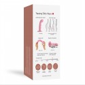Насадка для страпона с двойной точечной пульсацией Strap-On-Me TAPPING DILDO WAVE - CORAL PINK, М