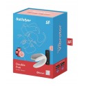 Вибромассажер для пар Satisfyer Double Fun White