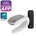 Вибромассажер для пар Satisfyer Double Fun White
