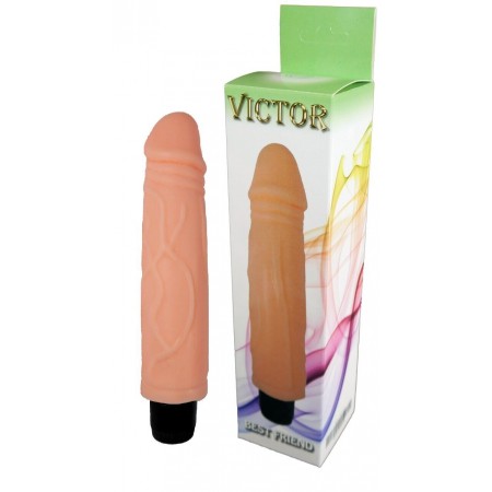 Вибратор BOSS Cyberskin - VICTOR, длина 20 см, диаметр 4,2 см