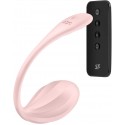 Смарт-віброяйце Satisfyer Ribbed Petal Connect App Rose, керування зі смартфона, пульт ДК