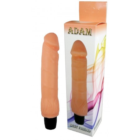 Вібратор BOSS Cyberskin - ADAM, 7 режимів вібрації, довжина 22,5 см, діаметр 4,2 см