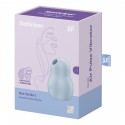 Вакуумный стимулятор с вибрацией Satisfyer Pro To Go 1 Blue