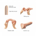 Реалистичный фаллоимитатор Strap-On-Me Sliding Skin Realistic Dildo Vanille - S, 17 см