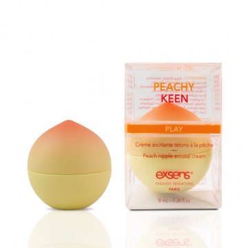 Купить - Возбуждающий крем для сосков EXSENS Peachy Keen с жожоба и маслом ши, съедобный, 8 мл